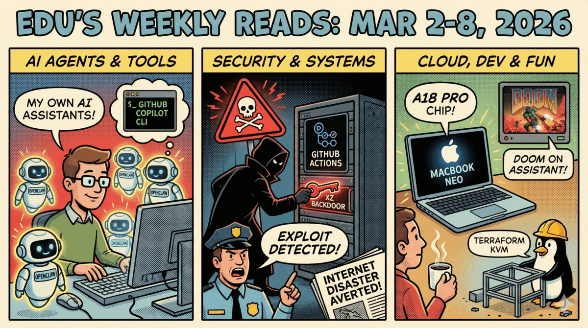 What Edu is reading this week