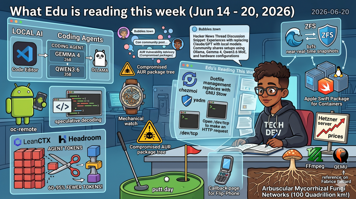What Edu is reading this week (Jun 14 - 20, 2026)